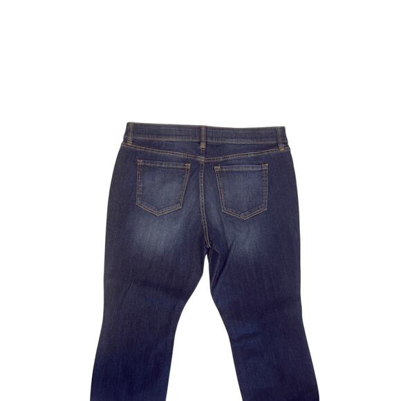 Lix Claiborne Women's Size 14 Petite slim fit 5 pocket jeans #3335 - Picture 3 of 5